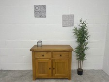 Furniture Village Furnitureland California Solid Oak Small Sideboard RRP £629!!