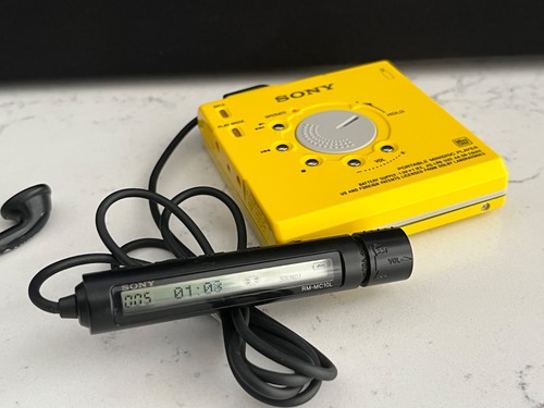 Sony e500 mini disc - disc, player