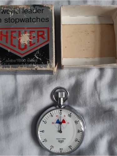 Heuer vintage stopwatch yacht
