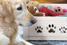 Wickerfield Wooden Dog Crate