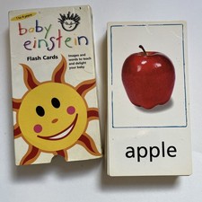 Baby Einstein Flash Cards Rare