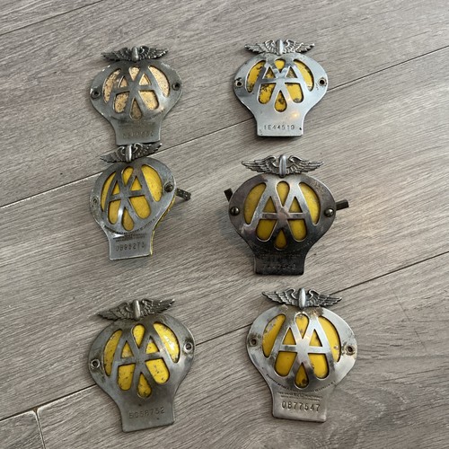 Bundle vintage car badges - vintage,