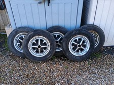 MGB Rostyle Wheels & Tyres X 5