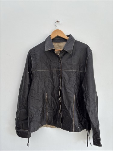 Vintage black leather jacket - vintage,
