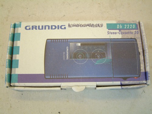 Grundig 2220 stenocassette - grundig, dh