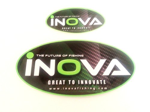 Inova tackle seat box - tackle, stickers