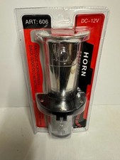 12V 110Db Klaxton OOGA! OOGA! Old Style Vintage Air Horn Chrome Klaxon Car Truck