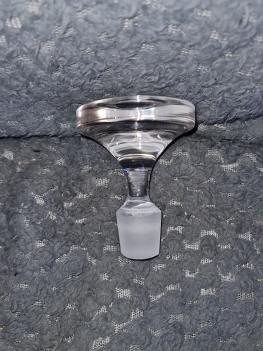 Vintage flat topped - flat, glass