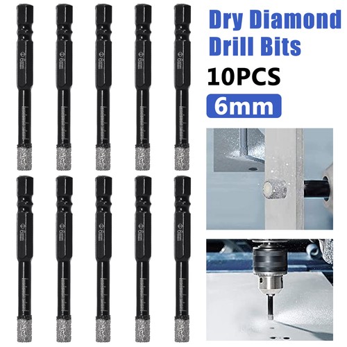 10x 6mm dry - core, drill