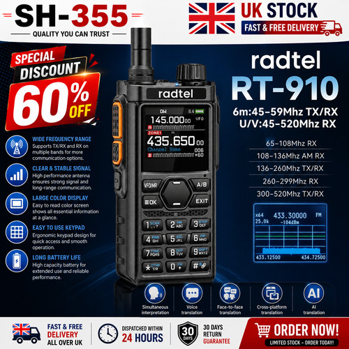 Pre programmed radtel - programmed,