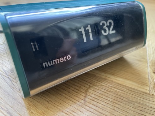 Vintage teal numero flip - vintage,