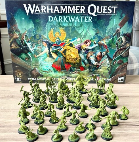 Warhammer quest darkwater box - warhammer,