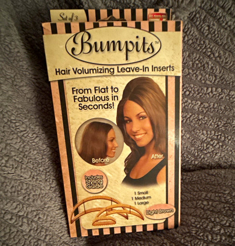 Bumpits self gripping hair - bumpits, self-gripping