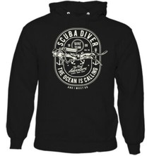 SCUBA DIVING HOODIE Diver Team