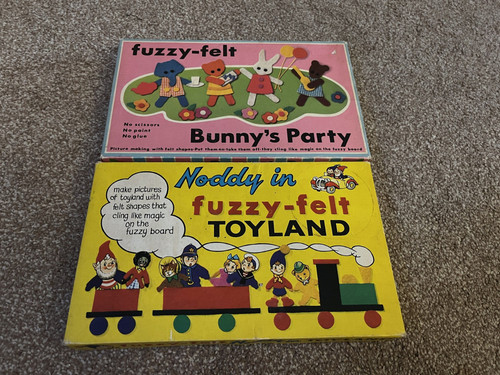 Noddy 1959 and bunny party - noddy, bunny's
