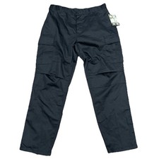 Rothco Tactical Style 7971 Black Battle Dress Uniform Pant Sz L 35-39” Men's