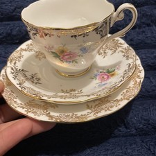 Royal Standard bone china trio
