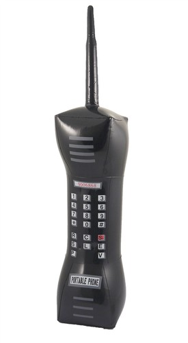 Inflatable retro mobile - retro, phone