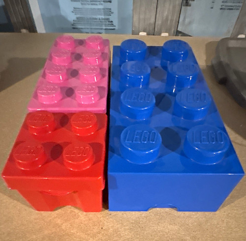 Lego stackable brick storage - stackable,