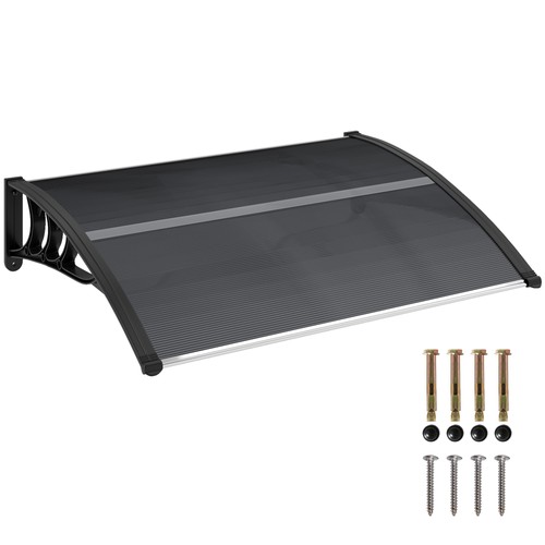 Outsunny door canopy awning - door,