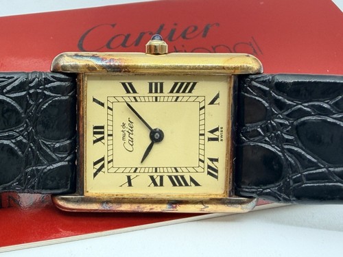 Cartier must vermeil men s - vermeil, men's