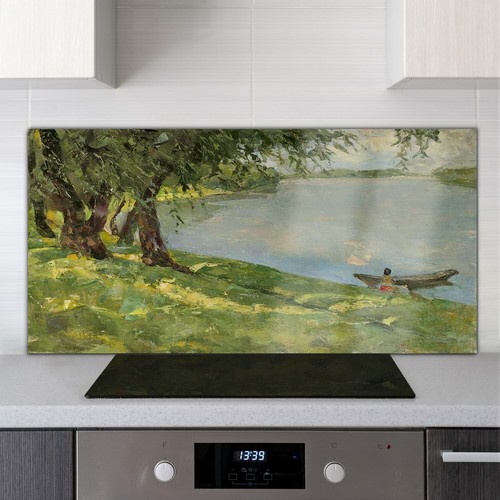 Toughened glass kitchen cooker - glass,
