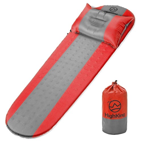 Self inflating sleeping pad - inflating,