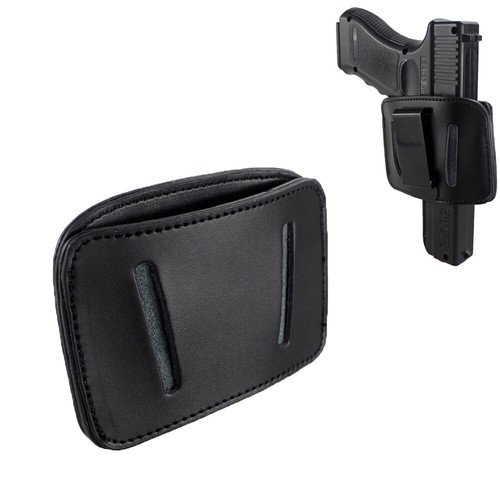Tactical leather gun - leather, holster