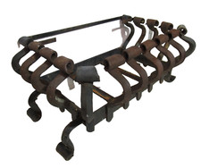 Vintage Wrought Iron Fire