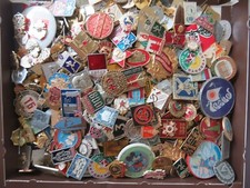 Set 50 Pcs of LOT COLLECTION RUSSIAN SOVIET BADGE PIN USSR Russia