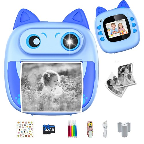 Kids instant print - print, camera