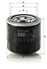 Oil filter Spin-on Filter W