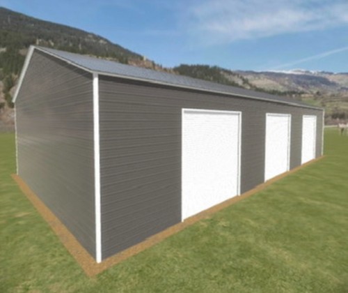 100x40x14 steel shed frame - 100x40x14,