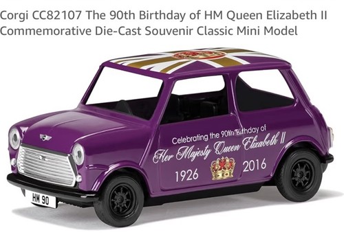 Corgi cc82107 90th birthday - 90th,
