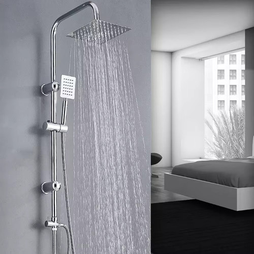 Shower kit twin head - head, mixer