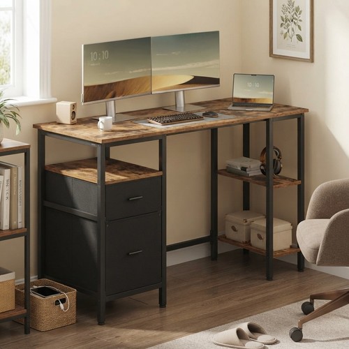 Sturdy 127x50 computer desk - sturdy,