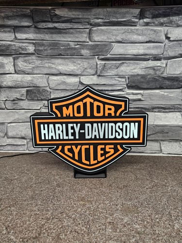 Large size harley davidson - large, led