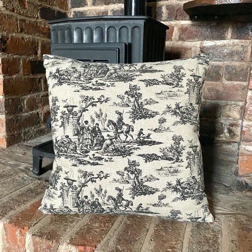 Black toile de jouy - de,