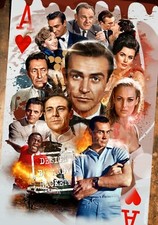 James Bond 007 Dr No A3 Poster