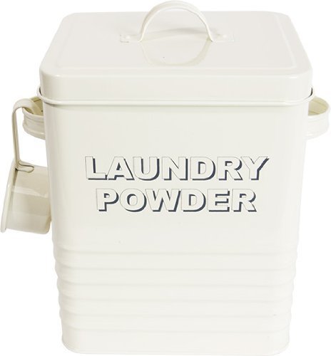 Laundry powder tin storage - laundry,