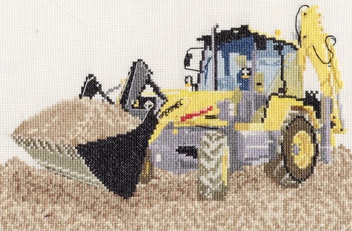 Fermec digger counted - , cross