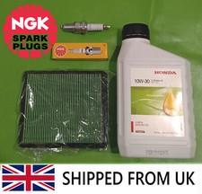 Service Kit Honda Izy GCV135 GCV160 Genuine oil BPR5ES NGK spark plug Air Filter