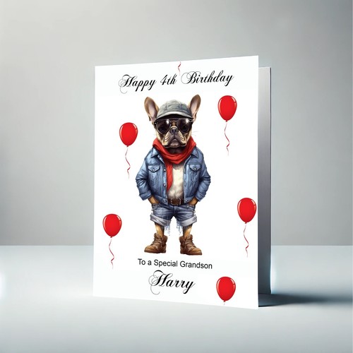 Personalised birthday french - personalised,