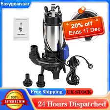 Sewage Pump Effluent Dirty