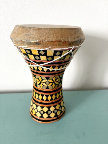 Vintage darbuka hand drum - vintage,