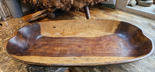 Large wooden bread - large, dough