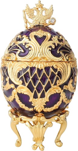 Faberge egg trinket boxes - faberge,