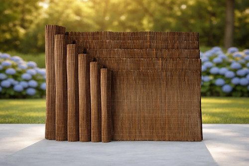 Willow cane fence screen roll - willow,
