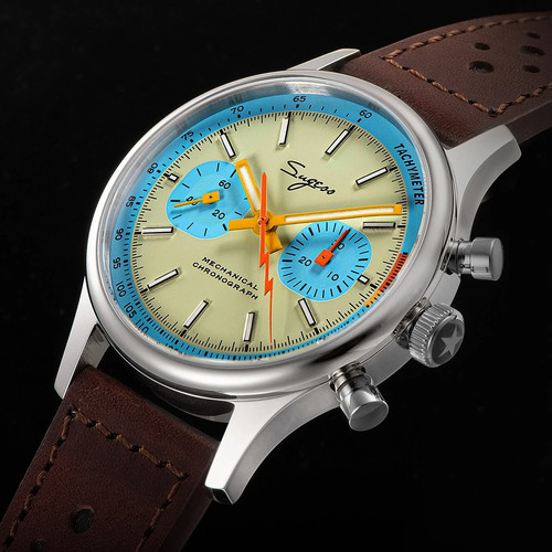 Sugess pilot watch 40mm - watch, st19