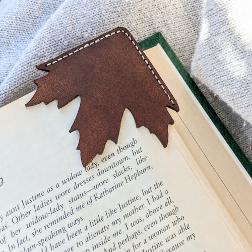 2pcs bookmark leather - bookmark,